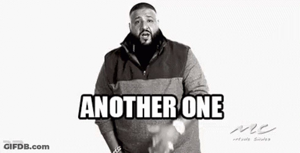 Dj Khaled Saying His Catch Phrase Another One GIF