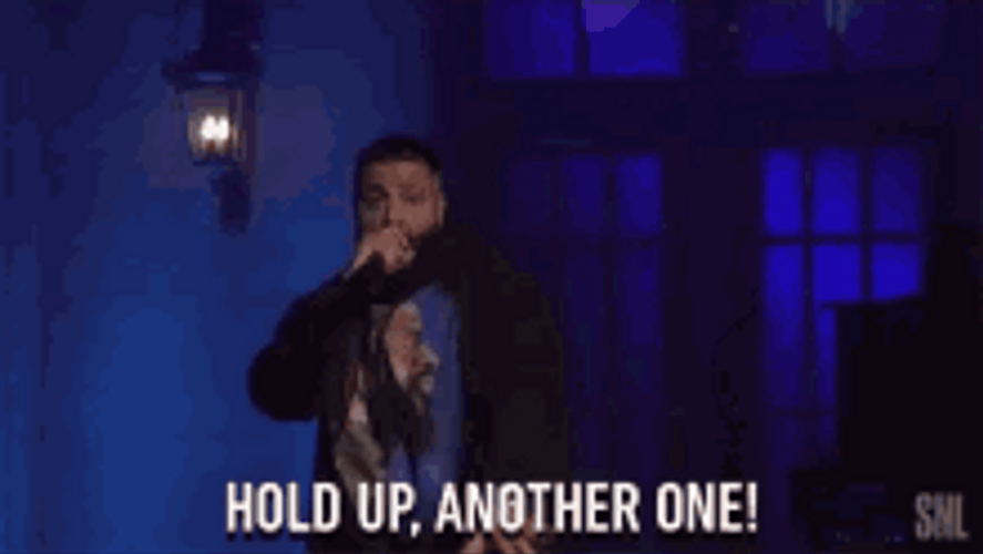Dj Khaled Saying Hold Up Another One GIF
