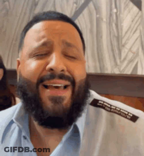 Dj Khaled Screaming GIF