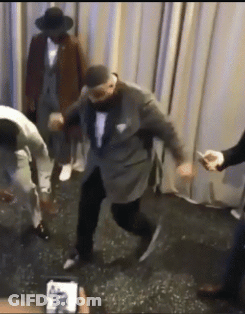 Dj Khaled Slide Step Dancing GIF