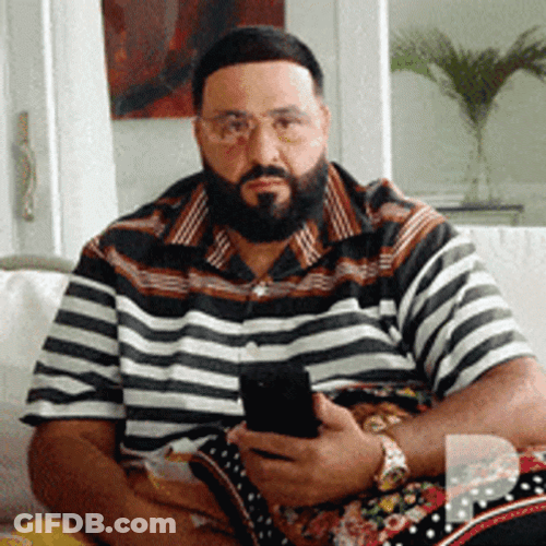 Dj Khaled Standing Up GIF