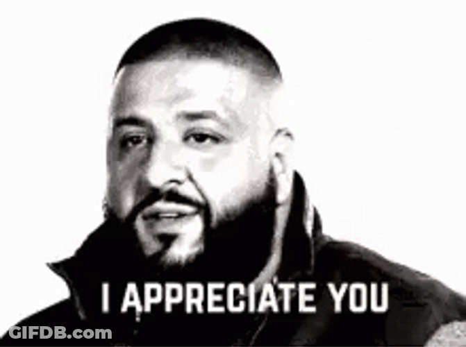 DJ Khaled Thank You Sir Appreciate You GIF
