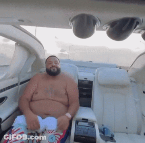 Dj Khaled Top Less GIF