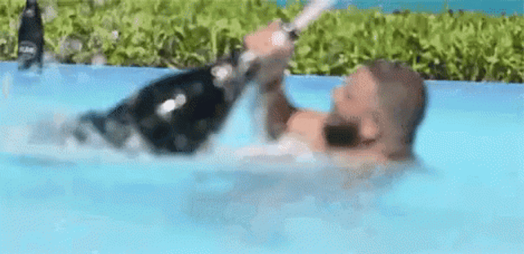 DJ Khalid Pool Party GIF