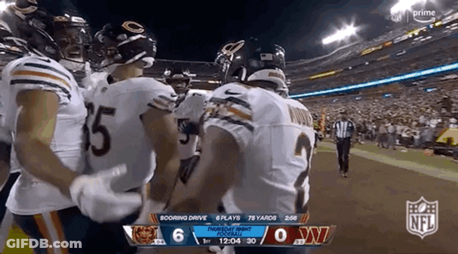 Dj Moore Bears Score GIF