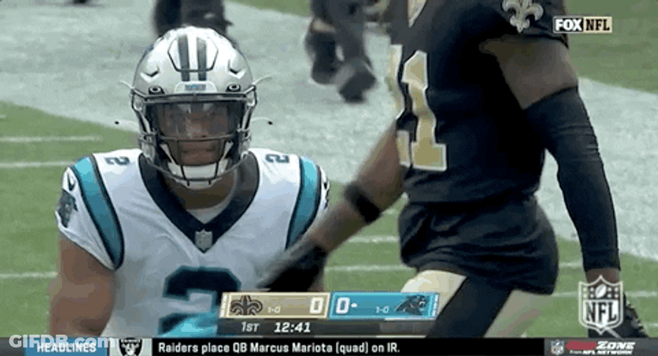Dj Moore Carolina Panthers Football GIF