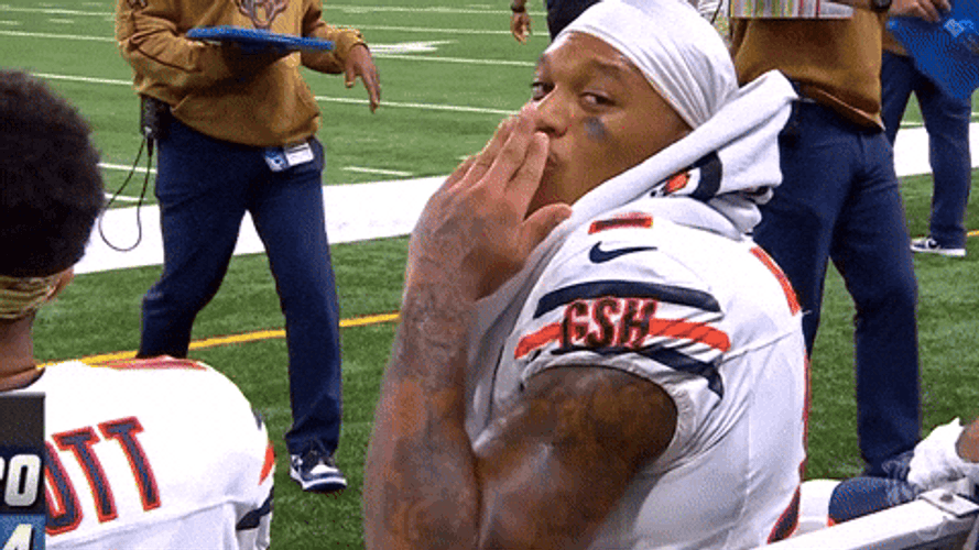 Dj Moore Flying Kiss GIF