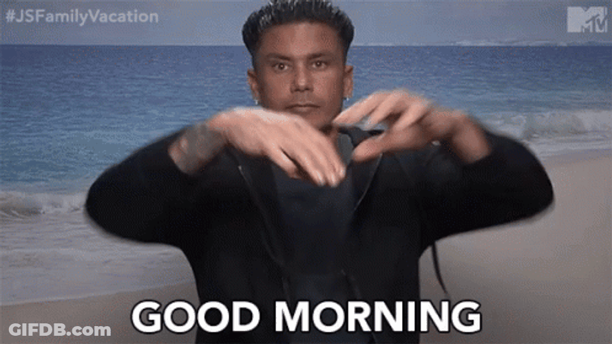 DJ Pauly D Good Morning GIF