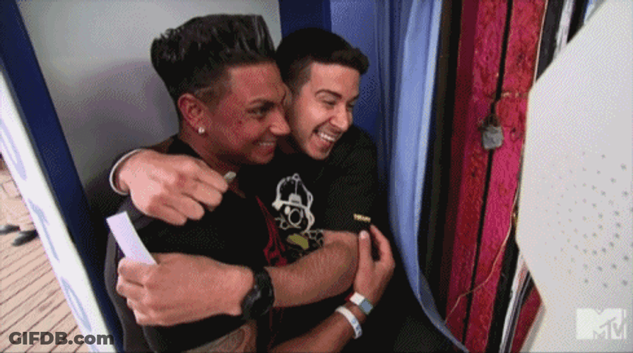 DJ Pauly D Vinny Guadagnino Sweet Friend GIF