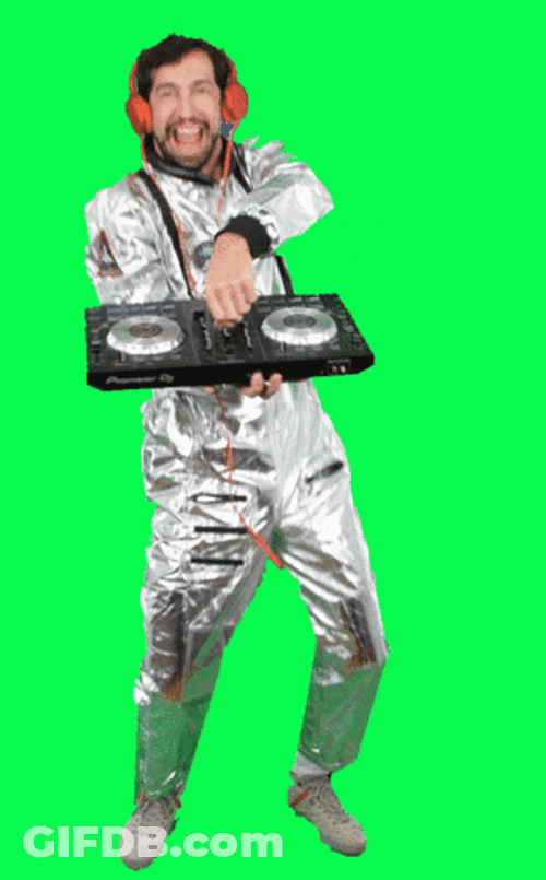 Dj Screw Colorful Party GIF