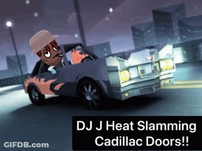Dj Screw Riding With Dog GIF