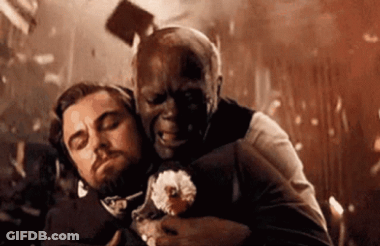 Django Crying Stephen Samuel Jackson GIF