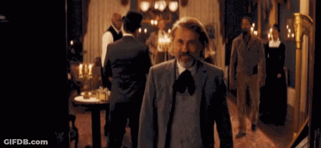 Django Dr. King Schultz Shooting Gun GIF