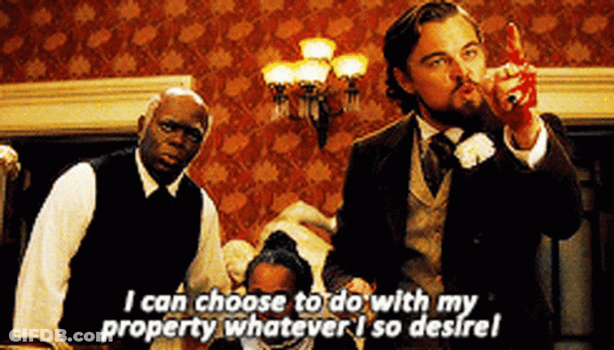 Django Leonardo DiCarpio I Can Choose GIF