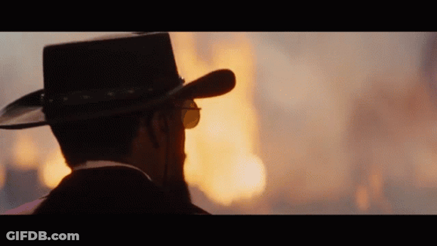 Django Unchained Cigarette GIF
