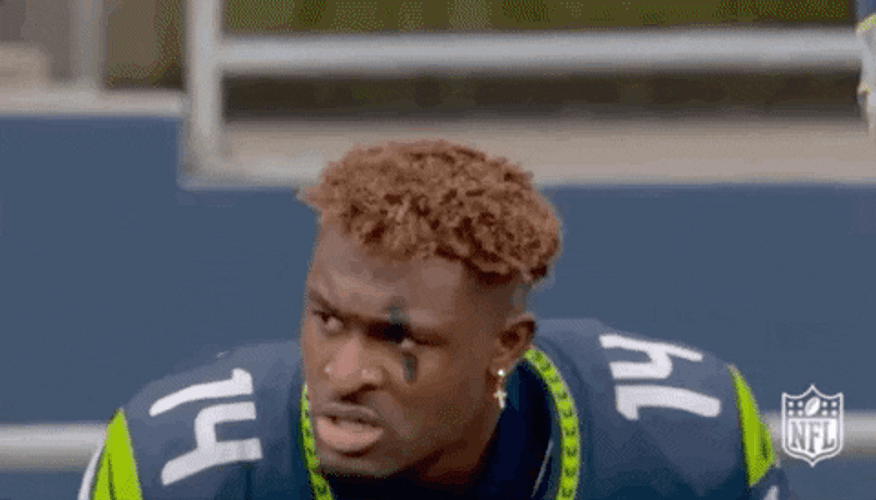 DK Metcalf Angry GIF