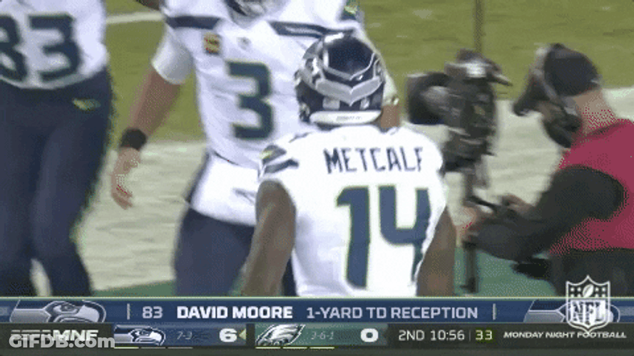 DK Metcalf Dancing GIF