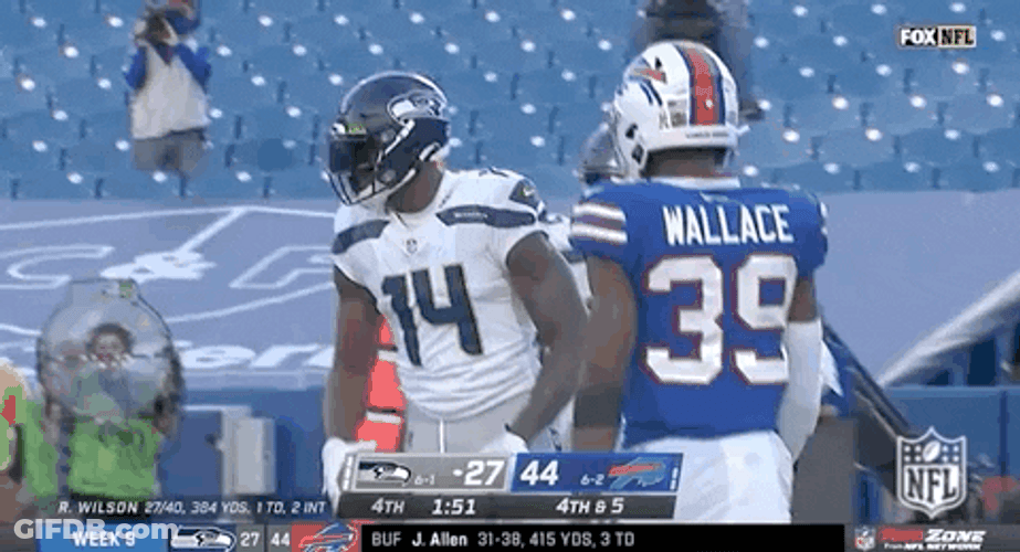 DK Metcalf Touchdown GIF