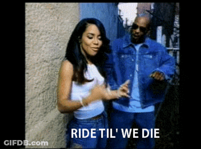 Dmx And Aaliyah Collab Ride Til We Die GIF