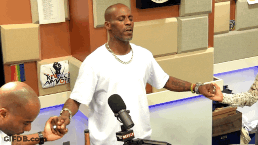 Dmx Energetic Holding Hands Praying Over GIF