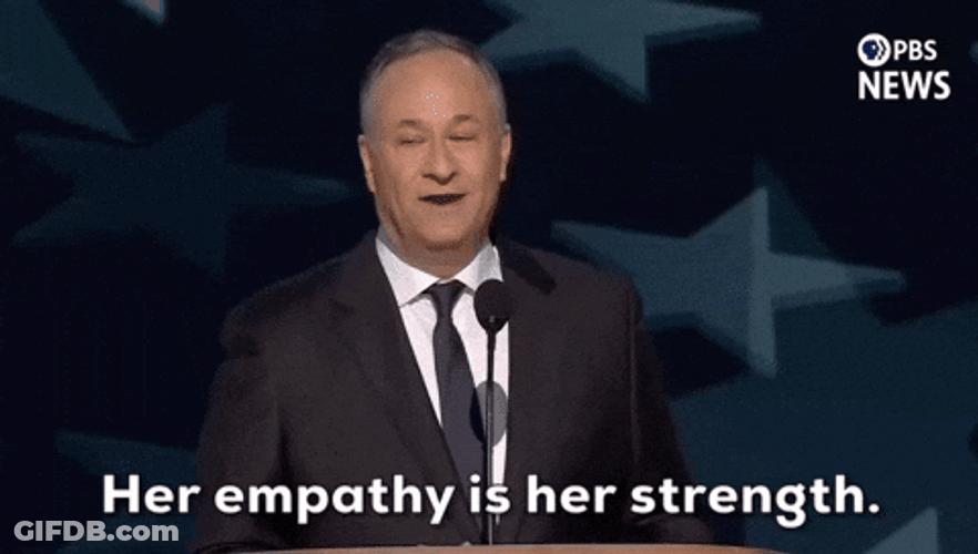 Dnc Douglas Emhoff Empathy Is Her Strength GIF