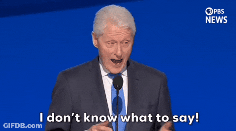 Dnc Former President Bill Clinton GIF