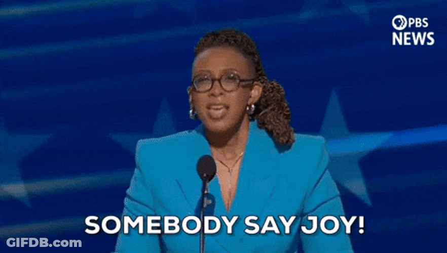 Dnc Kelley Robinson Somebody Say Joy GIF