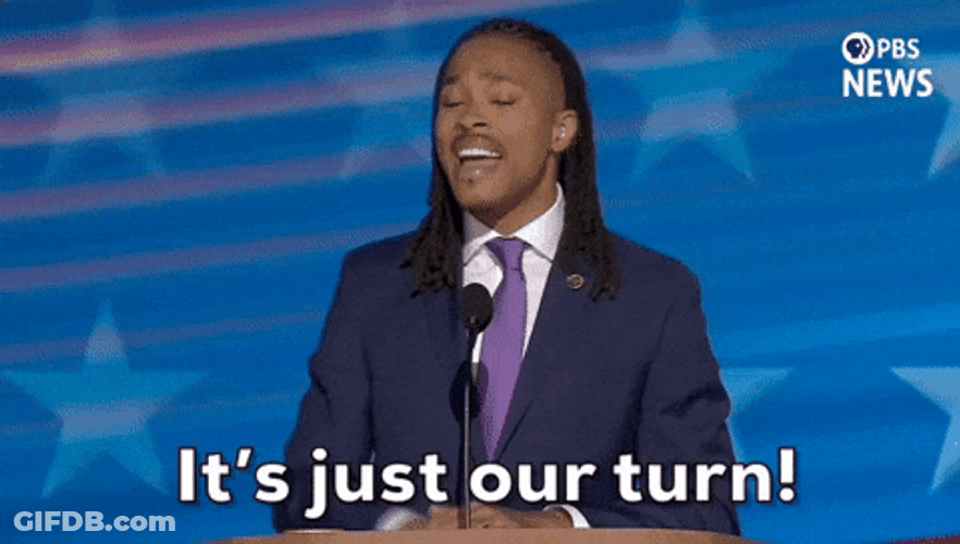 Dnc Malcolm Kenyatta Its Our Turn GIF