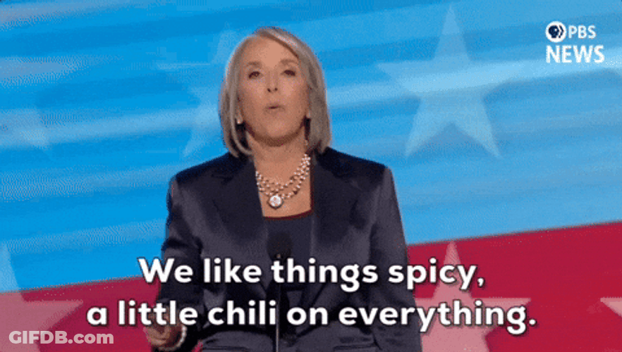 Dnc Michelle Lujan Grisham Like Things Spicy GIF