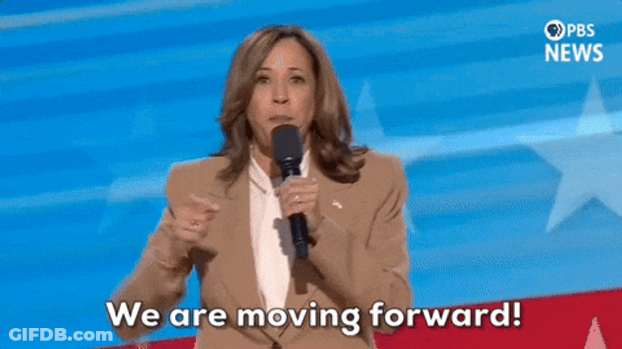 Dnc Vice President Kamala Harris Moving Forward GIF