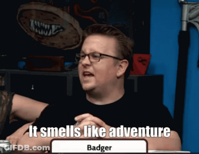DND It Smells Like Adventure GIF
