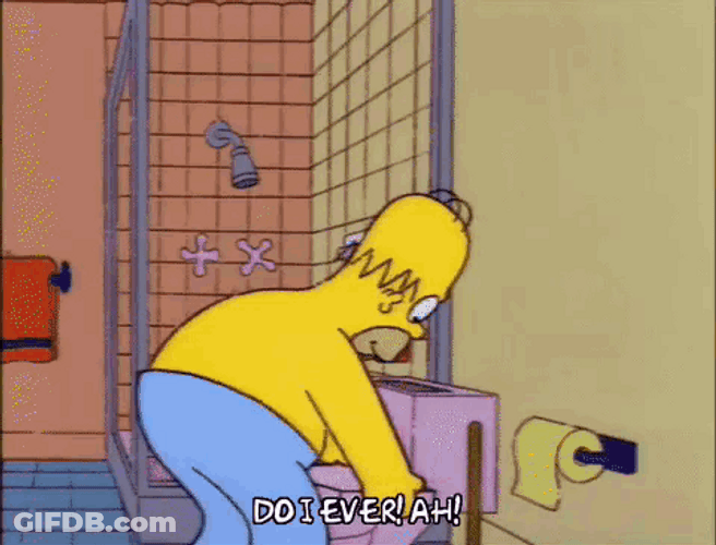 Do Homer Hiding Everyday GIF