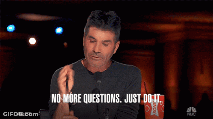 Do It Do It Americas Got Talent Simon Cowell GIF