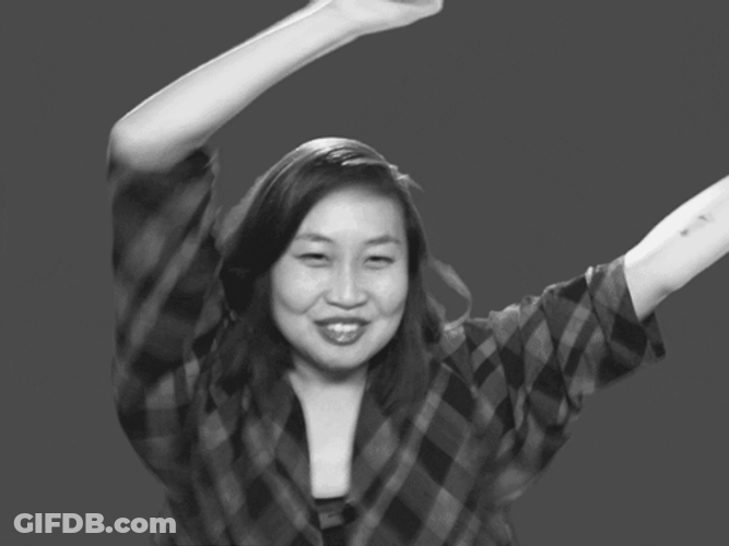 Do It Do It Becky Chung Happy Dance GIF