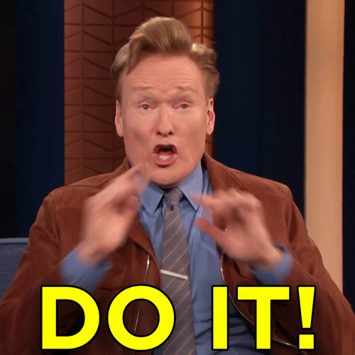 Do It Do It Conan O'Brien GIF