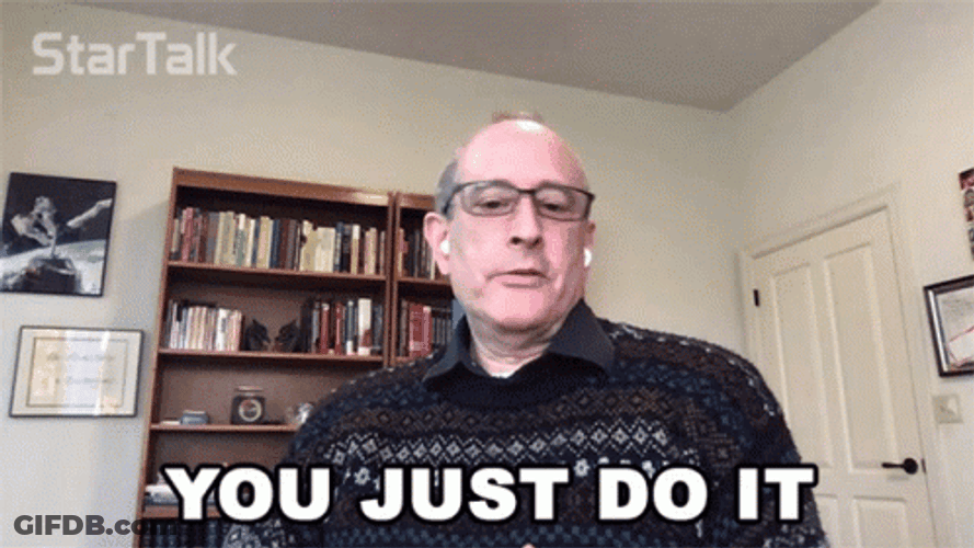 Do It Do It StarTalk Podcast Matt Ginsberg GIF