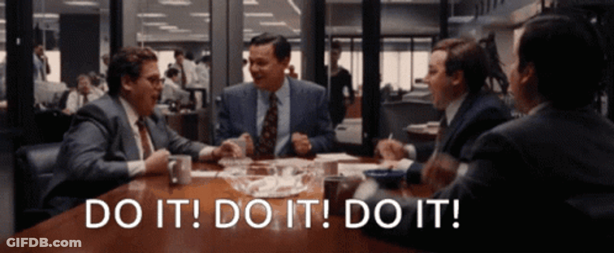 Do It Do It The Wolf Of Wall Street 2013 Film GIF