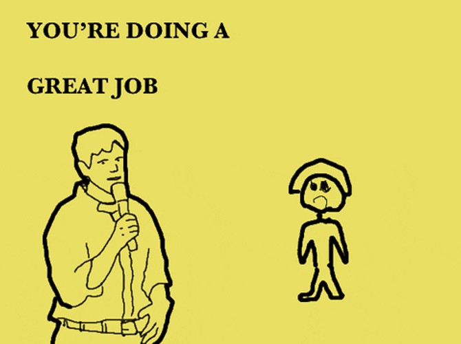 Do It Great Job Man Crumbles GIF