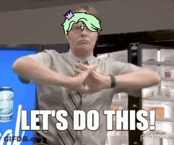 Do It Let's Do This Guy Stretching Arms GIF