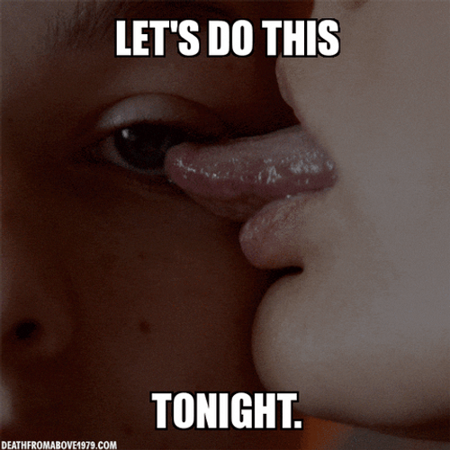 Do It Let's Do This Tonight Lick Eye GIF