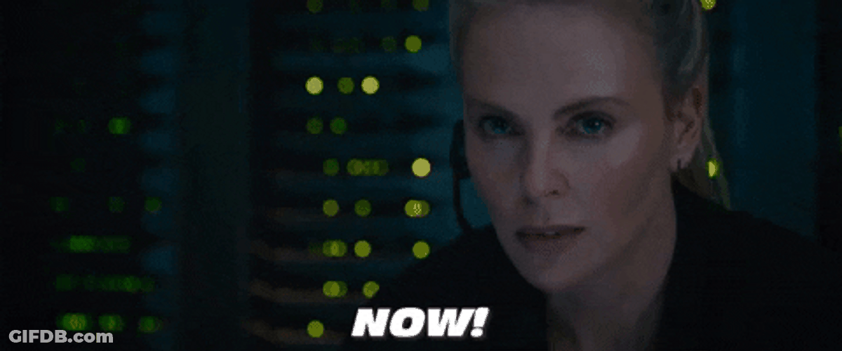 Do It Now Charlize Theron GIF