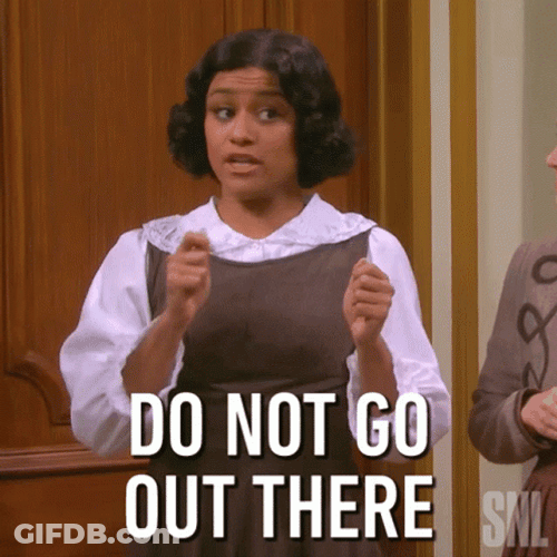 Do Not Come And Go Out There Ariana Debose GIF