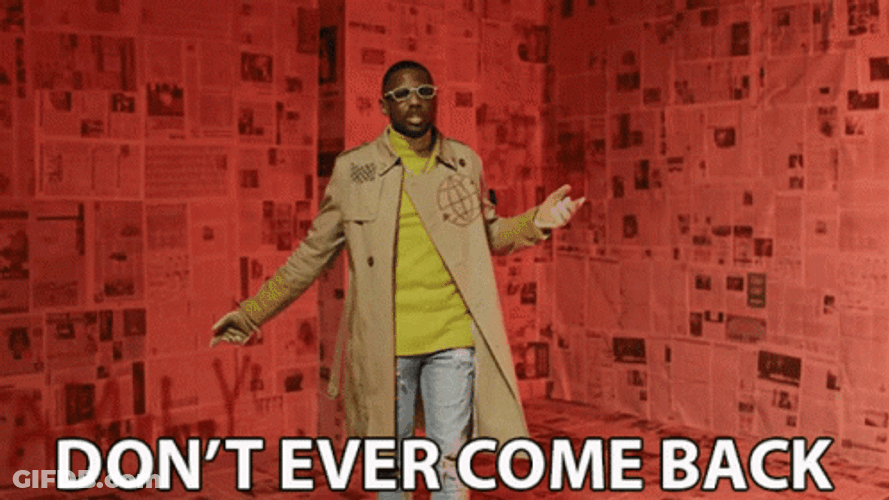 Do Not Come Back By Fabolous GIF