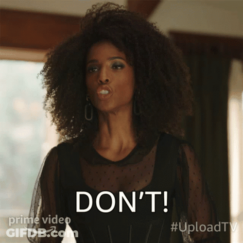 Do Not Come Here Zainab Johnson GIF