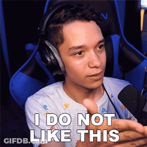 Do Not Like This Reaction While Live Streaming GIF