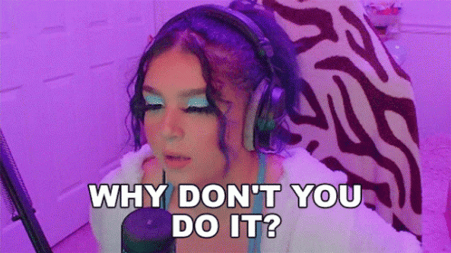 Do Or Do Not There Is No Try Ashleybtw Youtuber GIF