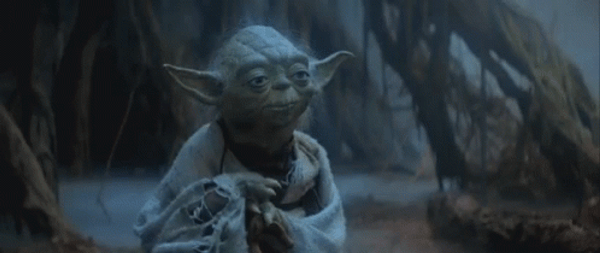 Do Or Do Not There Is No Try Cute Yoda GIF