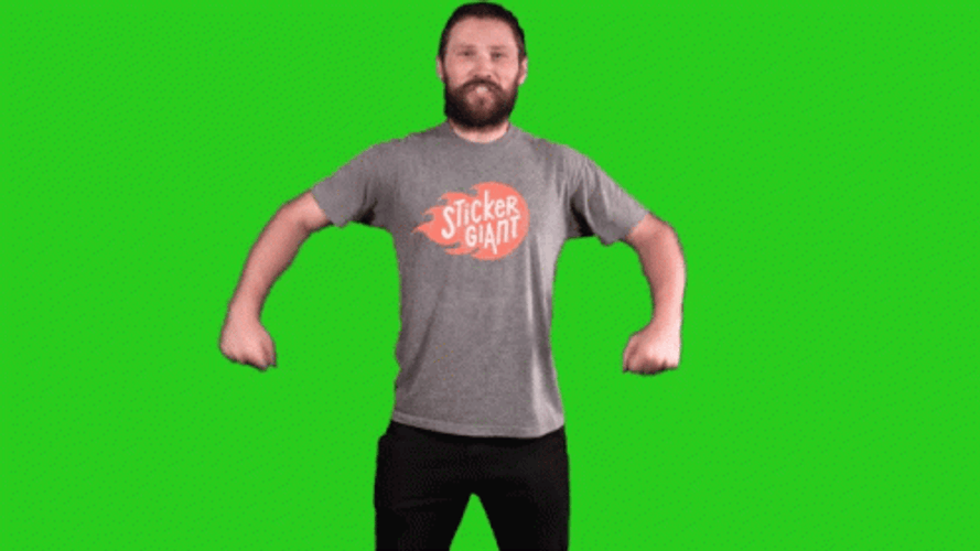 Do Or Do Not There Is No Try Flexing Muscles GIF