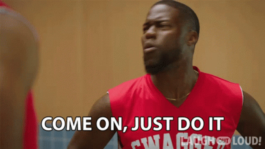 Do Or Do Not There Is No Try Kevin Hart GIF