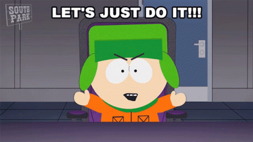 Do Or Do Not There Is No Try  Kyle Broflovski GIF